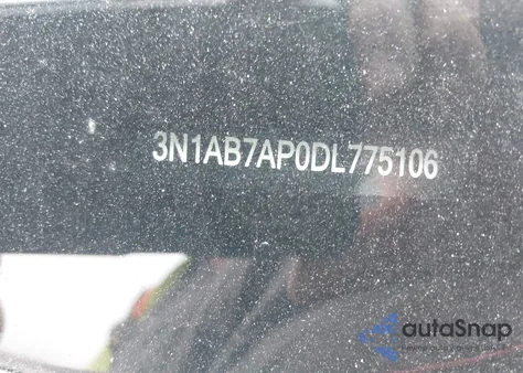 2013 Nissan Sentra Sv из США, поврежденный, VIN 3N1AB7AP0DL775106